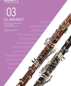 Trinity College London Clarinet Exam Pieces from 2023 Grade 3