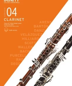 Trinity College London Clarinet Exam Pieces from 2023 Grade 4