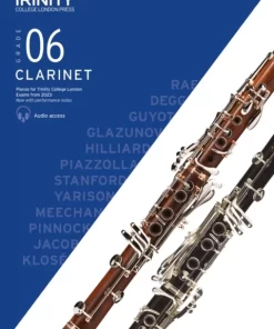 Trinity College London Clarinet Exam Pieces from 2023 Grade 6