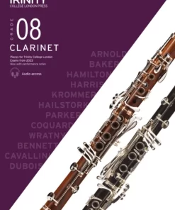 Trinity College London Clarinet Exam Pieces from 2023 Grade 8